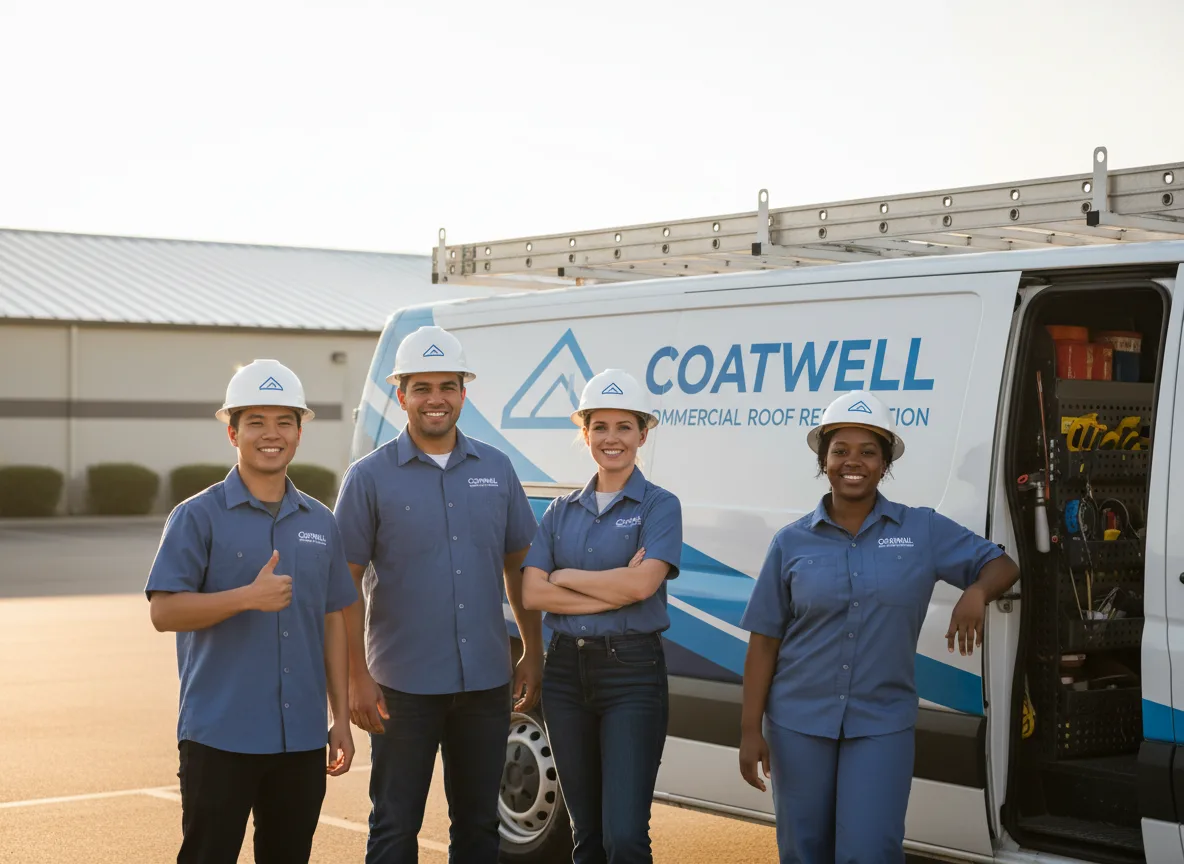 Commercial roof coating company in Olean, NY
